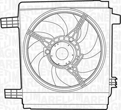 Magneti Marelli 069422364010 - Ventilator, hladjenje motora www.molydon.hr