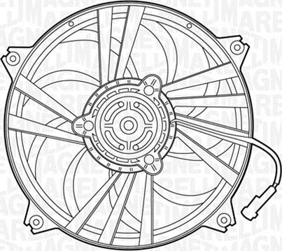 Magneti Marelli 069422300010 - Ventilator, hladjenje motora www.molydon.hr