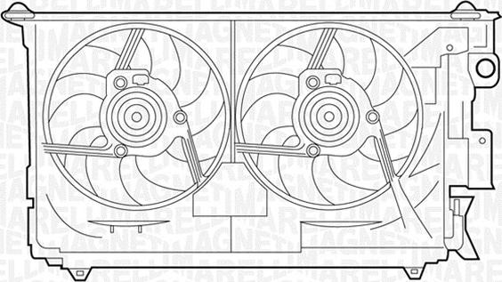 Magneti Marelli 069422383010 - Ventilator, hladjenje motora www.molydon.hr