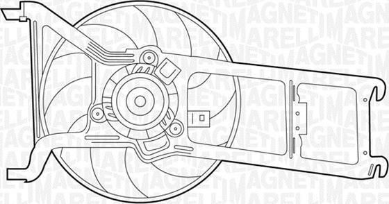 Magneti Marelli 069422375010 - Ventilator, hladjenje motora www.molydon.hr