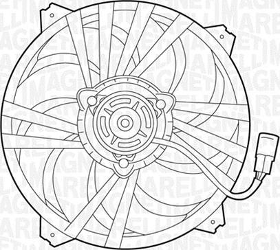 Magneti Marelli 069422378010 - Ventilator, hladjenje motora www.molydon.hr