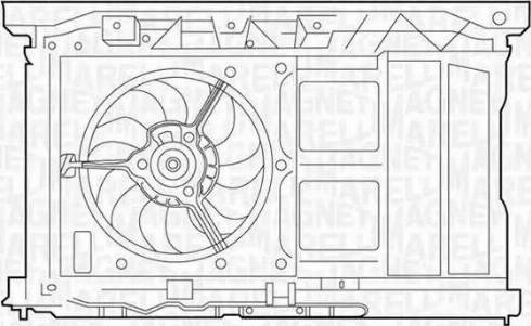 Magneti Marelli 069422290010 - Ventilator, hladjenje motora www.molydon.hr