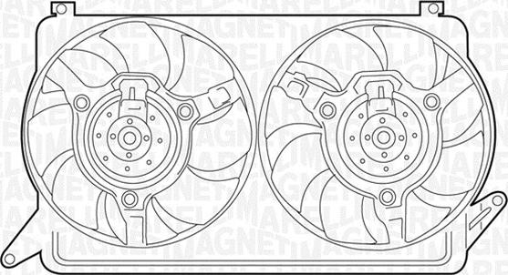 Magneti Marelli 069422244010 - Ventilator, hladjenje motora www.molydon.hr