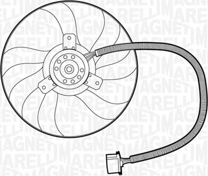 Magneti Marelli 069422266010 - Ventilator, hladjenje motora www.molydon.hr