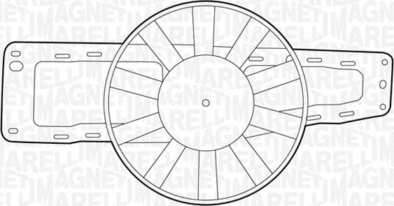 Magneti Marelli 069422217010 - Ventilator, hladjenje motora www.molydon.hr