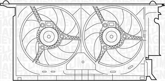 Magneti Marelli 069422289010 - Ventilator, hladjenje motora www.molydon.hr