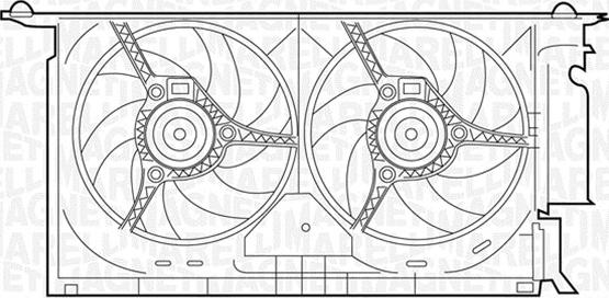 Magneti Marelli 069422286010 - Ventilator, hladjenje motora www.molydon.hr