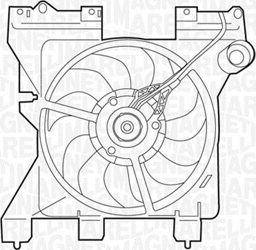 Magneti Marelli 069422287010 - Ventilator, hladjenje motora www.molydon.hr