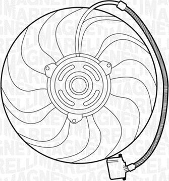 Magneti Marelli 069422270010 - Ventilator, hladjenje motora www.molydon.hr