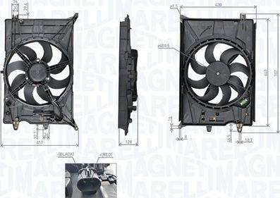 Magneti Marelli 069422777010 - Ventilator, hladjenje motora www.molydon.hr