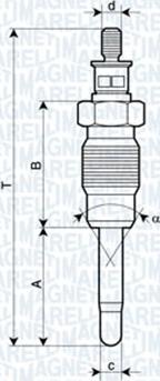 Magneti Marelli 060900410606 - Grijač za paljenje www.molydon.hr