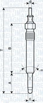 Magneti Marelli 062900004304 - Grijač za paljenje www.molydon.hr