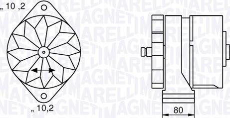 Magneti Marelli 063534696430 - Alternator www.molydon.hr