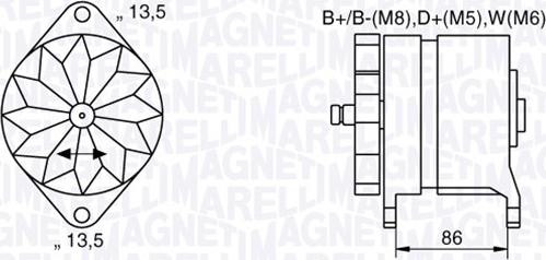 Magneti Marelli 063536895380 - Alternator www.molydon.hr