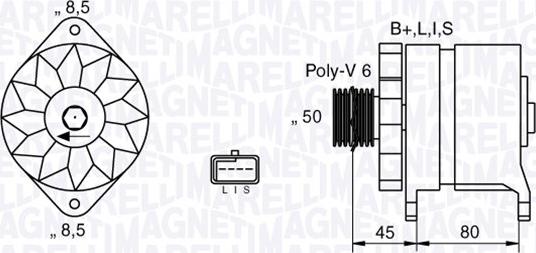 Magneti Marelli 063532633010 - Alternator www.molydon.hr