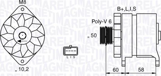 Magneti Marelli 063532637010 - Alternator www.molydon.hr