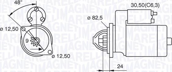 Magneti Marelli 063521090470 - Starter www.molydon.hr