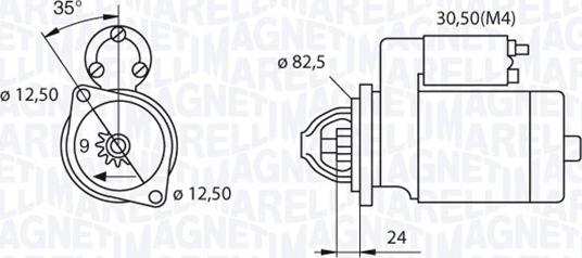 Magneti Marelli 063521093570 - Starter www.molydon.hr