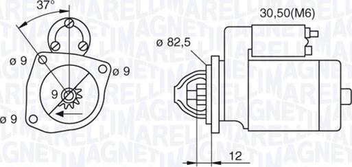 Magneti Marelli 063521082390 - Starter www.molydon.hr