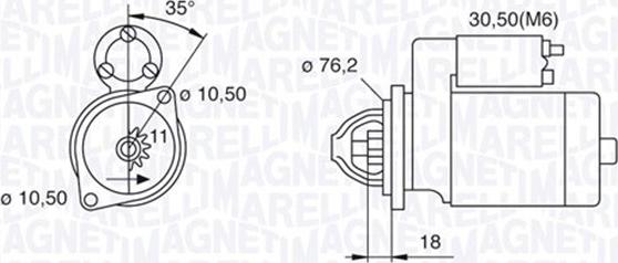 Magneti Marelli 063521070460 - Starter www.molydon.hr