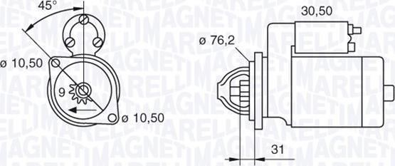 Magneti Marelli 063521150350 - Starter www.molydon.hr