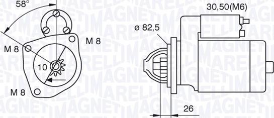 Magneti Marelli 063521101250 - Starter www.molydon.hr