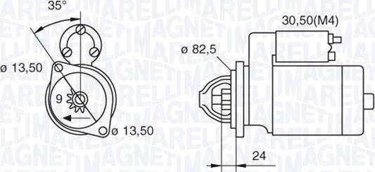 Magneti Marelli 063523620760 - Starter www.molydon.hr