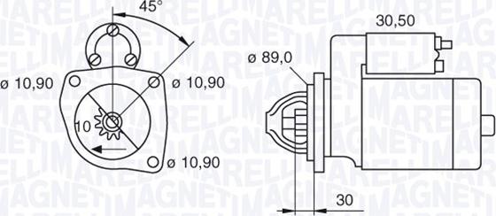 Magneti Marelli 063522630200 - Starter www.molydon.hr