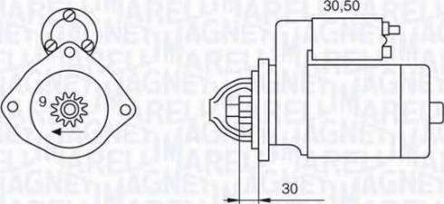 Magneti Marelli 063522300090 - Starter www.molydon.hr