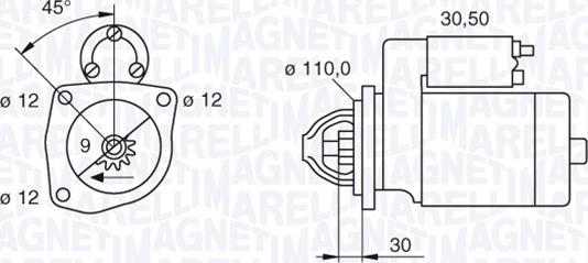 Magneti Marelli 063522300070 - Starter www.molydon.hr