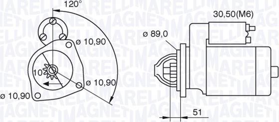 Magneti Marelli 063522310160 - Starter www.molydon.hr