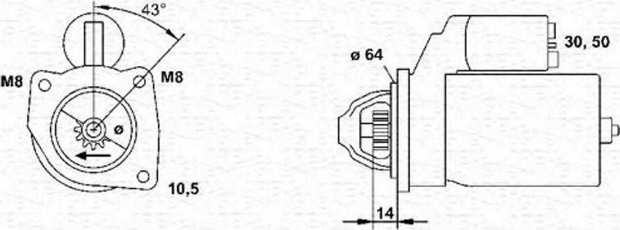 Magneti Marelli 063101023010 - Starter www.molydon.hr