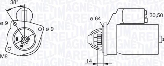 Magneti Marelli 063102003010 - Starter www.molydon.hr