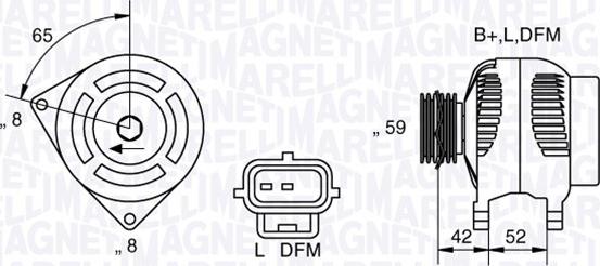 Magneti Marelli 063341758010 - Alternator www.molydon.hr