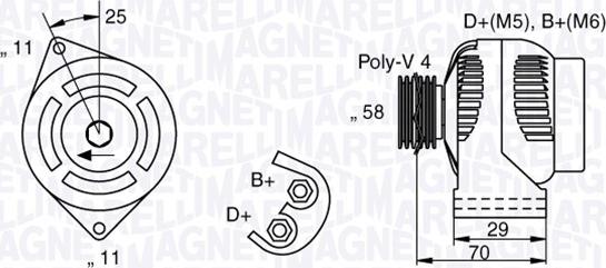 Magneti Marelli 063341702010 - Alternator www.molydon.hr