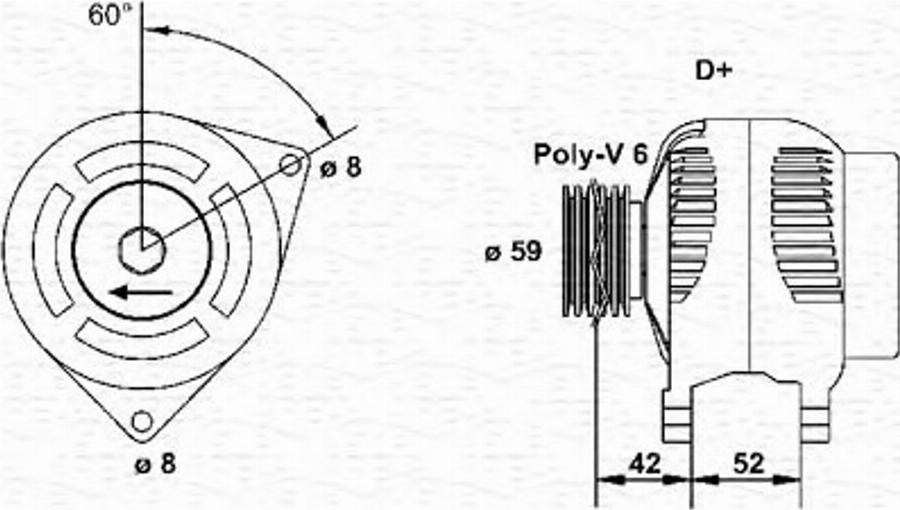 Magneti Marelli 063341778010 - Alternator www.molydon.hr