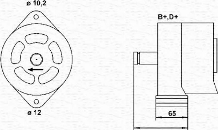 Magneti Marelli 063320023010 - Alternator www.molydon.hr