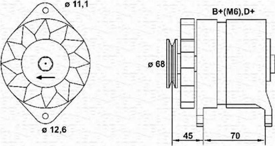 Magneti Marelli 063321062010 - Alternator www.molydon.hr