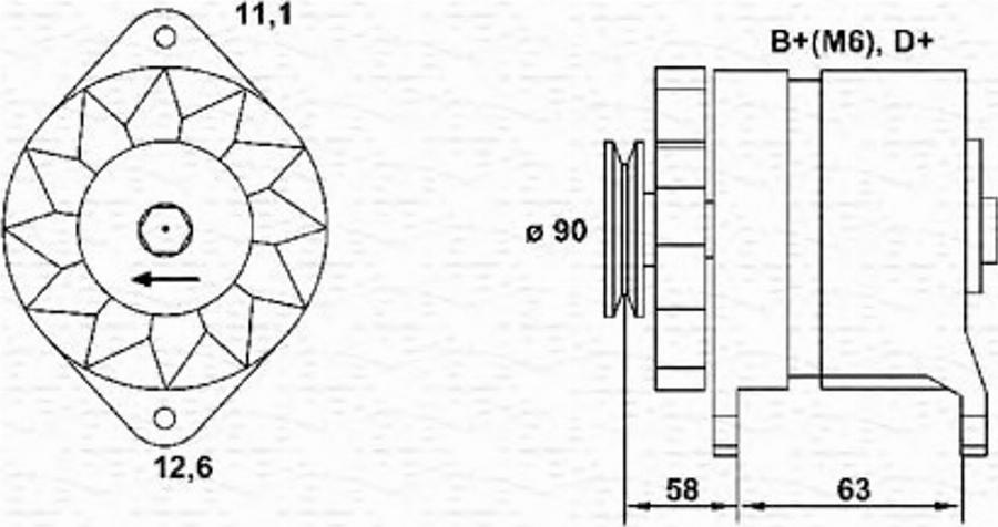 Magneti Marelli 063321019010 - Alternator www.molydon.hr