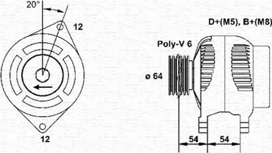 Magneti Marelli 063321810010 - Alternator www.molydon.hr