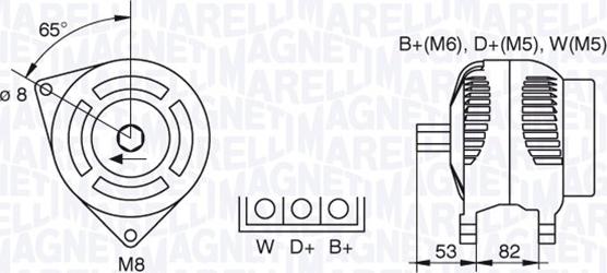 Magneti Marelli 063377461010 - Alternator www.molydon.hr