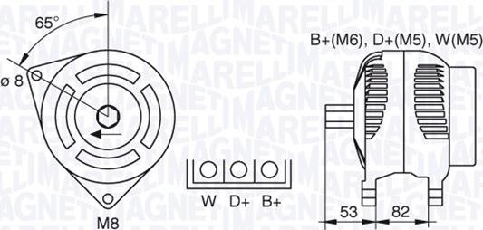 Magneti Marelli 063377463010 - Alternator www.molydon.hr