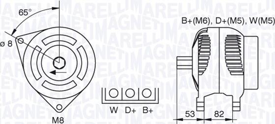 Magneti Marelli 063377462010 - Alternator www.molydon.hr