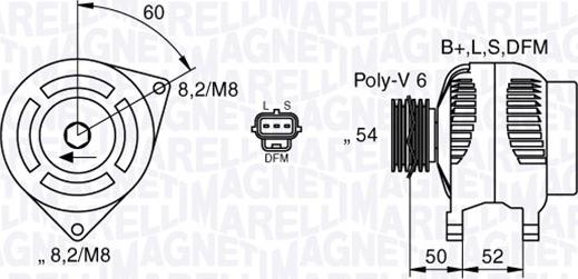 Magneti Marelli 063377419010 - Alternator www.molydon.hr