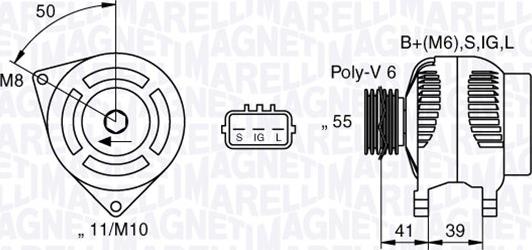 Magneti Marelli 063377431010 - Alternator www.molydon.hr