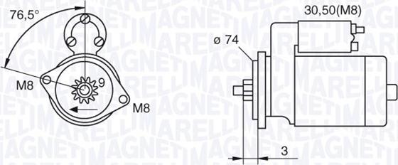 Magneti Marelli 063280052010 - Starter www.molydon.hr