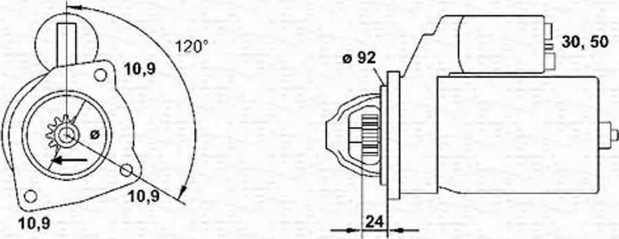 Magneti Marelli 063227553010 - Starter www.molydon.hr