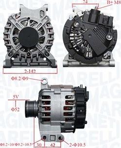 Magneti Marelli 063739065010 - Alternator www.molydon.hr