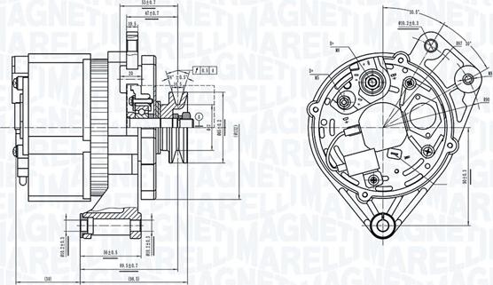 Magneti Marelli 063739061010 - Alternator www.molydon.hr