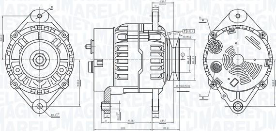 Magneti Marelli 063734085010 - Alternator www.molydon.hr